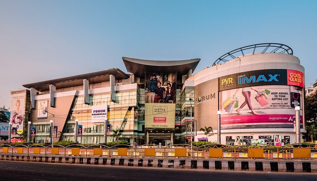 top 10 biggest mall in Bangalore
