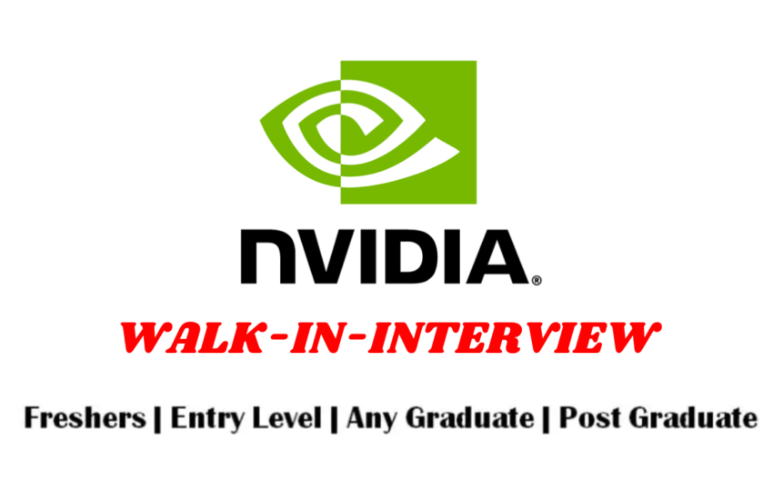 NVIDIA USA Jobs Interview News Today | Walk-In Interview On March 30th, 2024